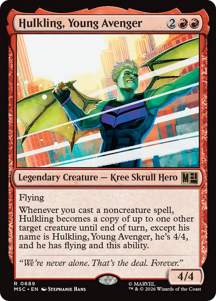 Hulkling, Young Avenger - Magic: The Gathering - MoxLand