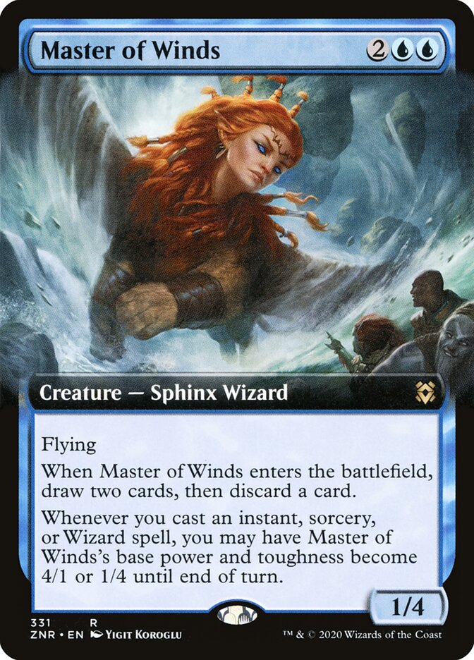 Mestra dos Ventos / Master of Winds - Magic: The Gathering - MoxLand