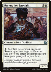 Especialista em Restauração / Restoration Specialist - Magic: The Gathering - MoxLand