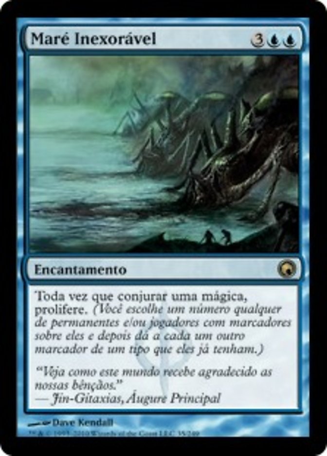 Maré Inexorável / Inexorable Tide - Magic: The Gathering - MoxLand