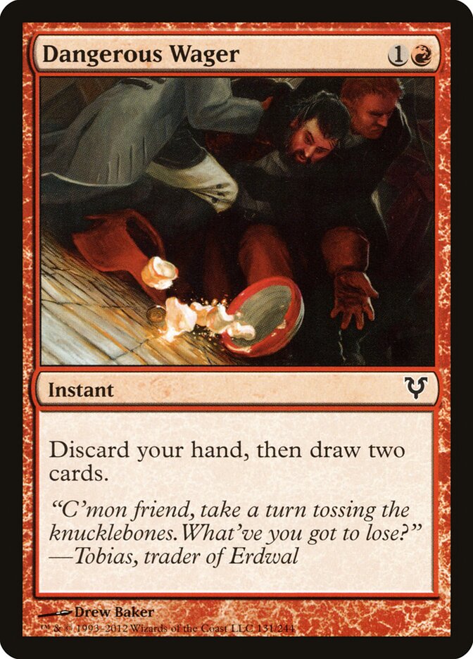 Aposta Arriscada / Dangerous Wager - Magic: The Gathering - MoxLand