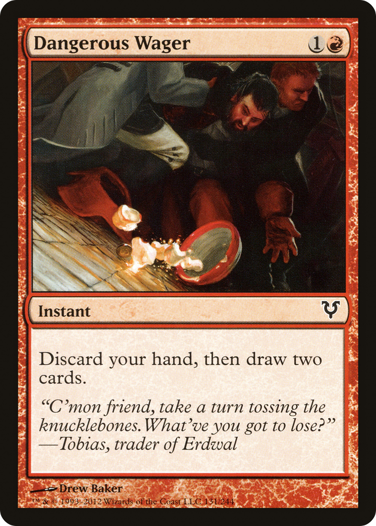 Aposta Arriscada / Dangerous Wager - Magic: The Gathering - MoxLand
