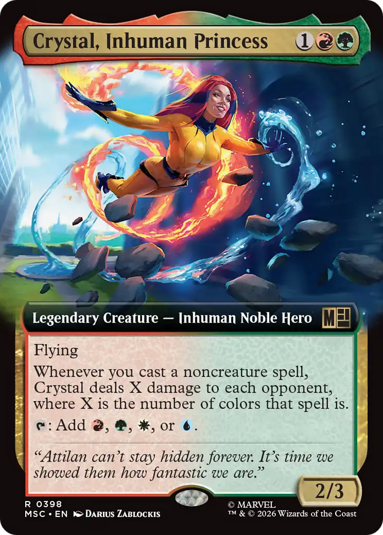 Crystal, Inhuman Princess - Magic: The Gathering - MoxLand