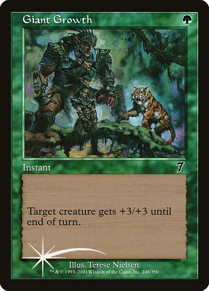 Crescimento Desenfreado / Giant Growth - Magic: The Gathering - MoxLand