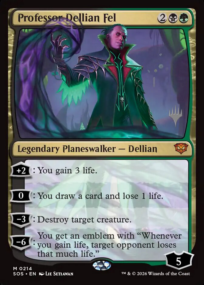Professor Dellian Fel - Magic: The Gathering - MoxLand