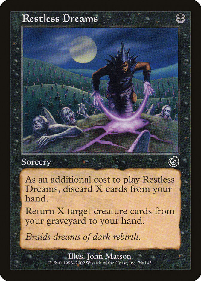 Sonhos Incansáveis / Restless Dreams - Magic: The Gathering - MoxLand