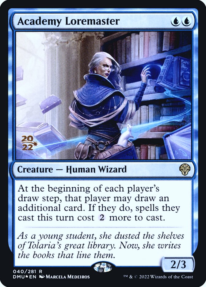 Mestra do Saber da Academia / Academy Loremaster - Magic: The Gathering - MoxLand