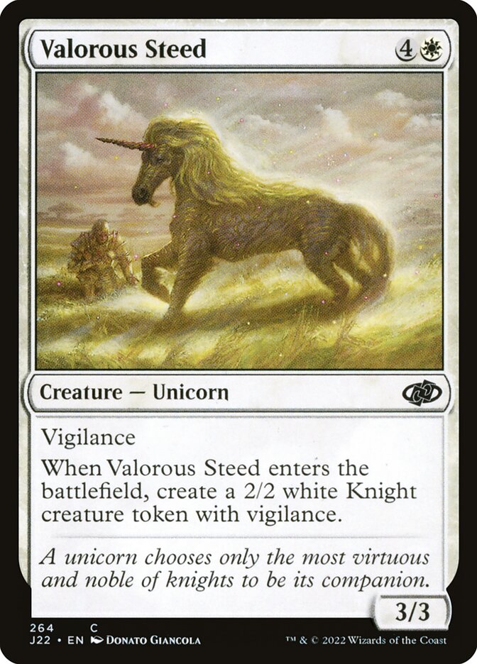 Corcel Valoroso / Valorous Steed - Magic: The Gathering - MoxLand