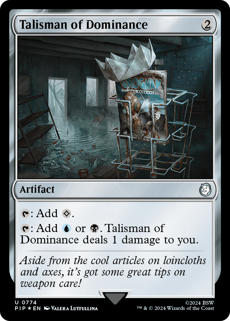 Talismã da Dominação / Talisman of Dominance - Magic: The Gathering - MoxLand