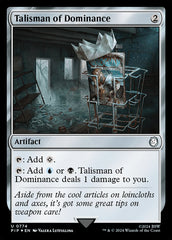 Talismã da Dominação / Talisman of Dominance - Magic: The Gathering - MoxLand