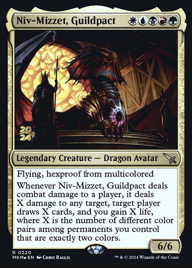 Niv-Mizzet, Pacto das Guildas / Niv-Mizzet, Guildpact - Magic: The Gathering - MoxLand