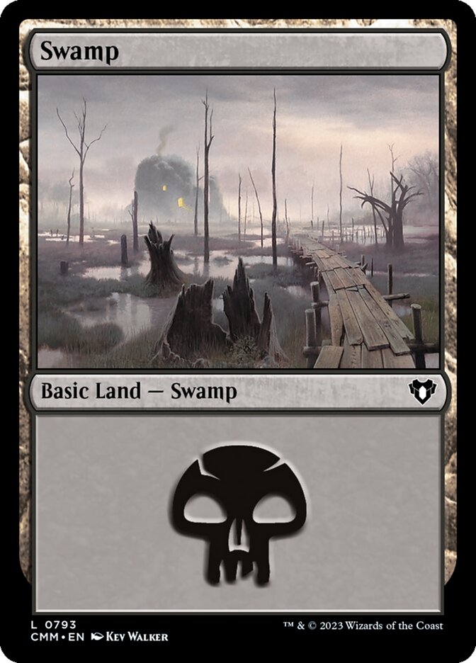Pântano / Swamp - Magic: The Gathering - MoxLand