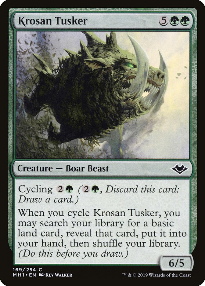 Javali Krosano / Krosan Tusker - Magic: The Gathering - MoxLand