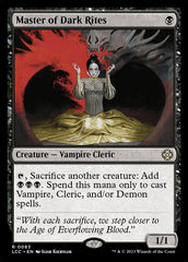 Mestra dos Ritos Sombrios / Master of Dark Rites - Magic: The Gathering - MoxLand