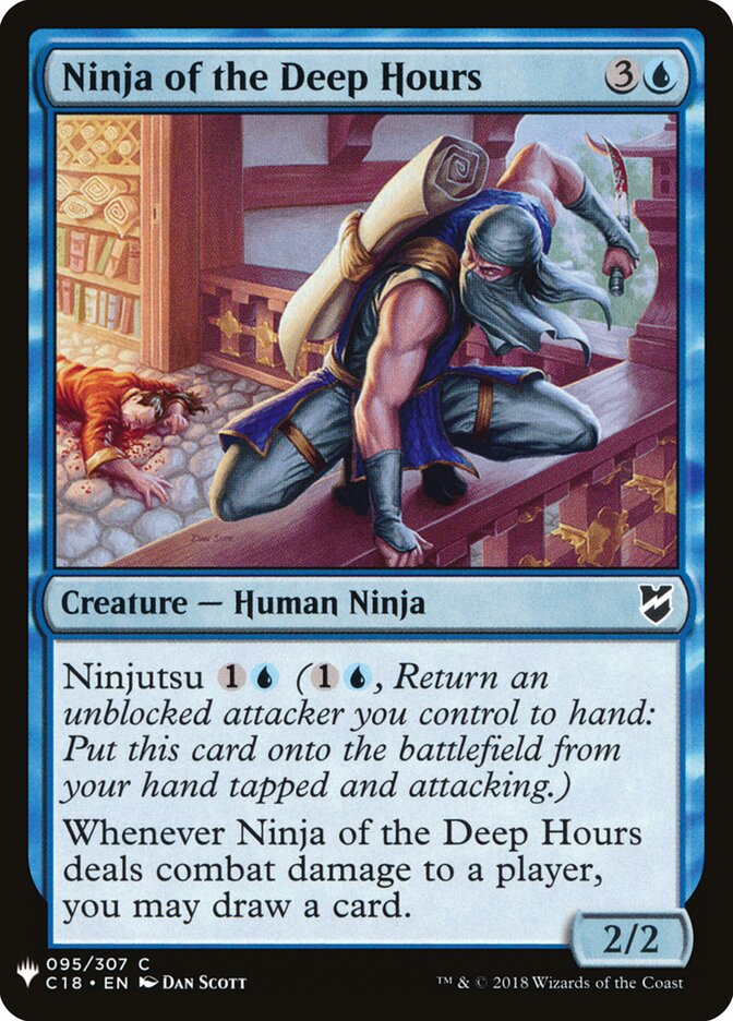 Ninja das Horas Tardias / Ninja of the Deep Hours - Magic: The Gathering - MoxLand