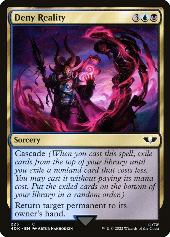 Negar a Realidade / Deny Reality - Magic: The Gathering - MoxLand