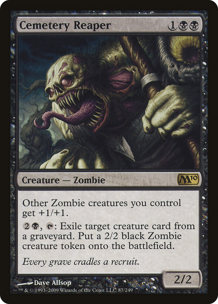 Colhedor de Cemitério / Cemetery Reaper - Magic: The Gathering - MoxLand