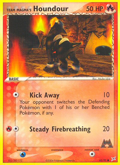 Team Magma's Houndour - MoxLand - MoxLand