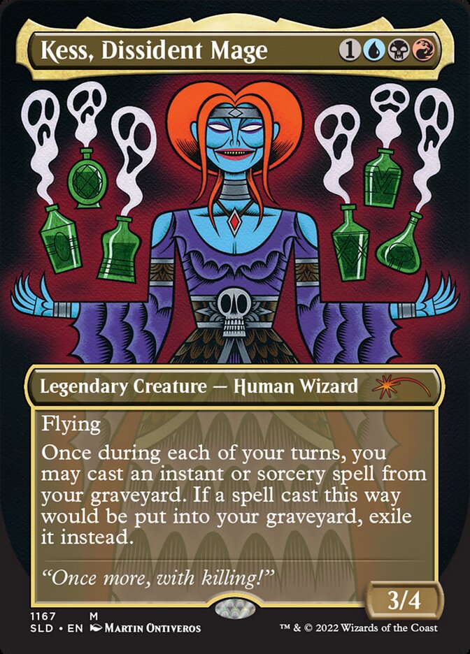 Kess, Maga Dissidente / Kess, Dissident Mage - Magic: The Gathering - MoxLand