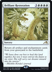 Restauração Brilhante / Brilliant Restoration - Magic: The Gathering - MoxLand