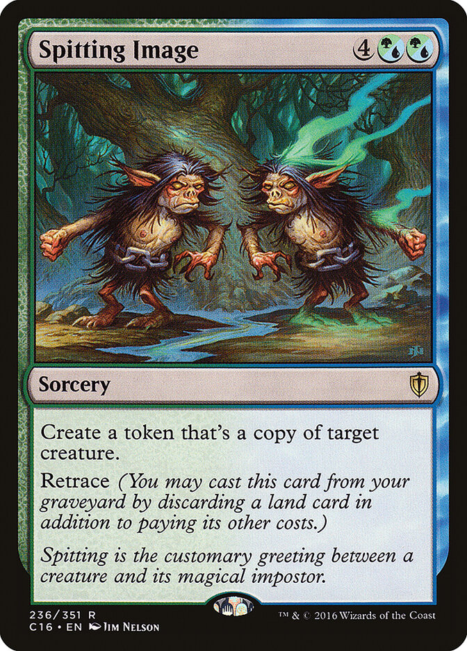 Cuspido e Escarrado / Spitting Image - Magic: The Gathering - MoxLand
