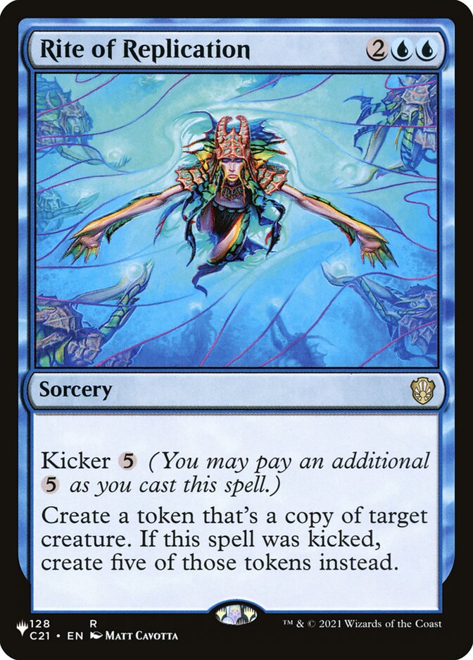 Rito de Replicação / Rite of Replication - Magic: The Gathering - MoxLand