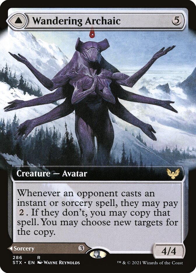 Wandering Archaic / Wandering Archaic - Magic: The Gathering - MoxLand