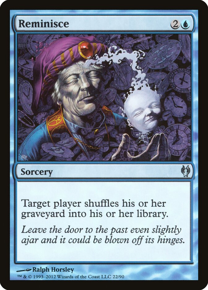 Entregar-se a Reminescências / Reminisce - Magic: The Gathering - MoxLand