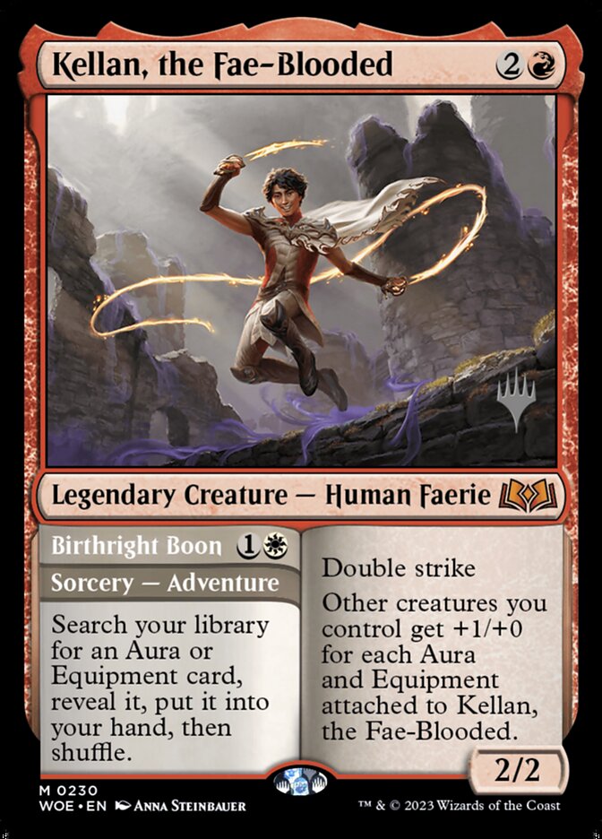 Kellan do Sangue Feérico / Kellan, the Fae-Blooded - Magic: The Gathering - MoxLand