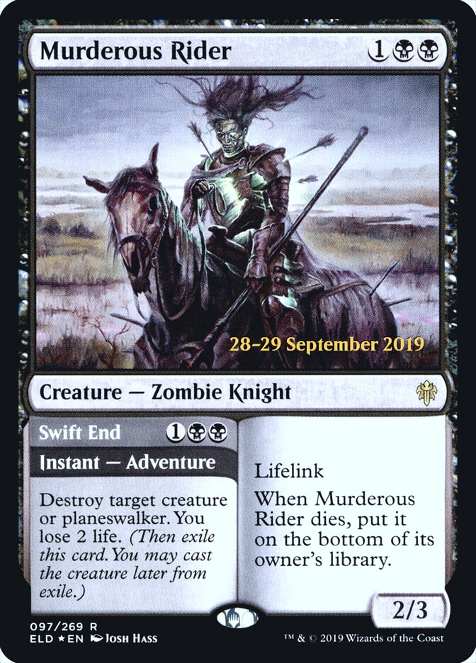 Ginete Homicida / Murderous Rider - Magic: The Gathering - MoxLand