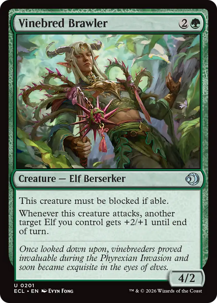Brigão Cria-vinha / Vinebred Brawler - Magic: The Gathering - MoxLand