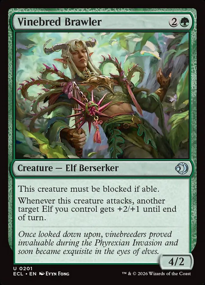 Brigão Cria-vinha / Vinebred Brawler - Magic: The Gathering - MoxLand