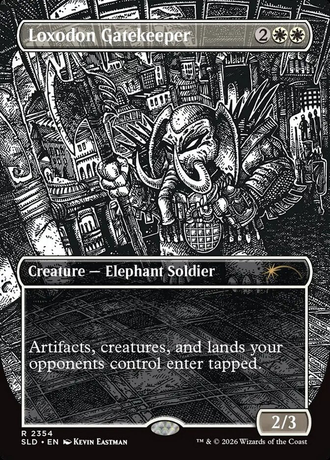 Porteiro Loxodonte / Loxodon Gatekeeper - Magic: The Gathering - MoxLand