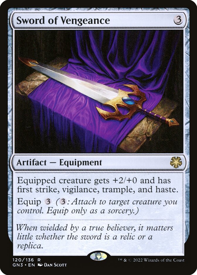 Espada da Vingança / Sword of Vengeance - Magic: The Gathering - MoxLand