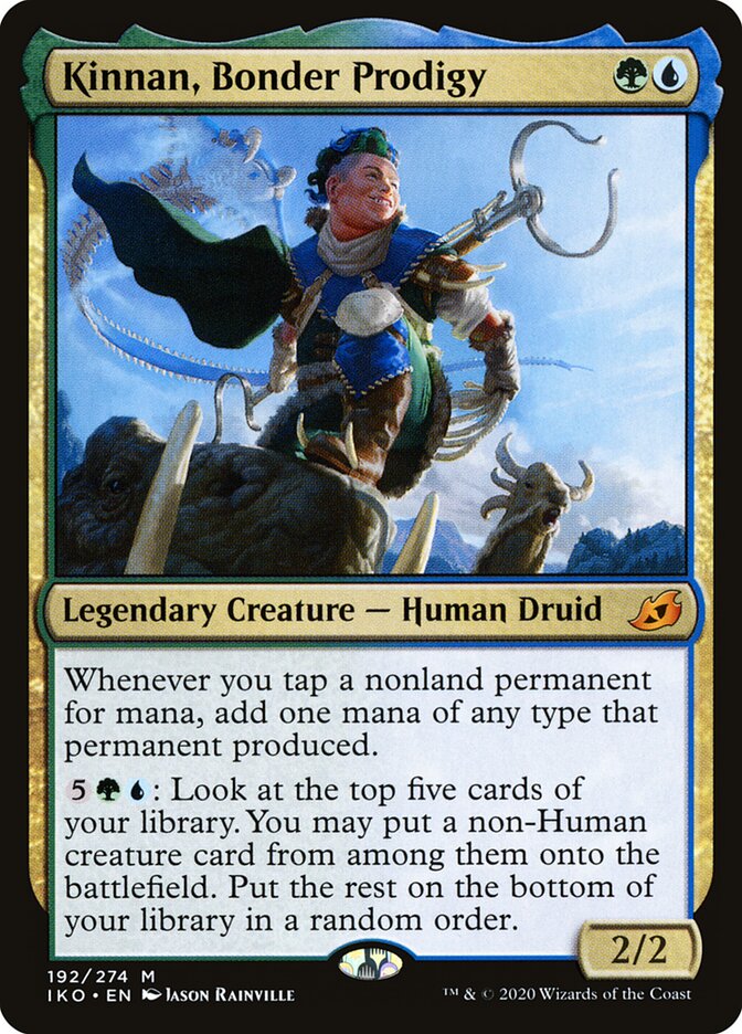 Kinnan, Vinculador Prodígio / Kinnan, Bonder Prodigy - Magic: The Gathering - MoxLand