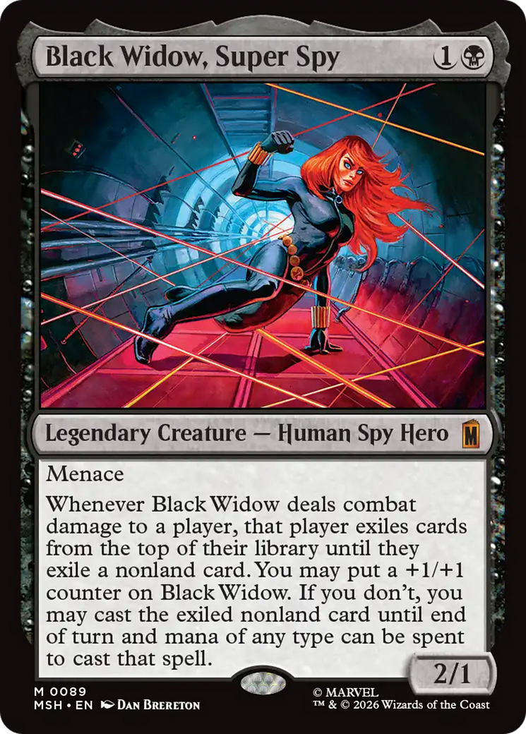 Black Widow, Super Spy - Magic: The Gathering - MoxLand