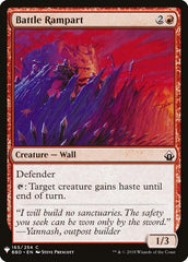 Antemuro de Batalha / Battle Rampart - Magic: The Gathering - MoxLand