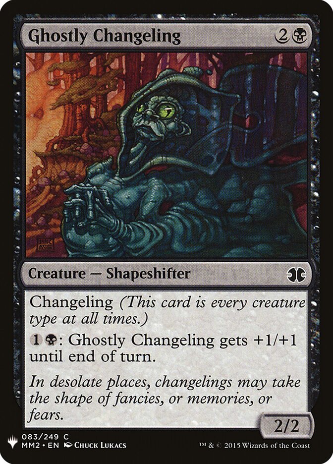 Morfolóide Fantasmagórico / Ghostly Changeling - Magic: The Gathering - MoxLand