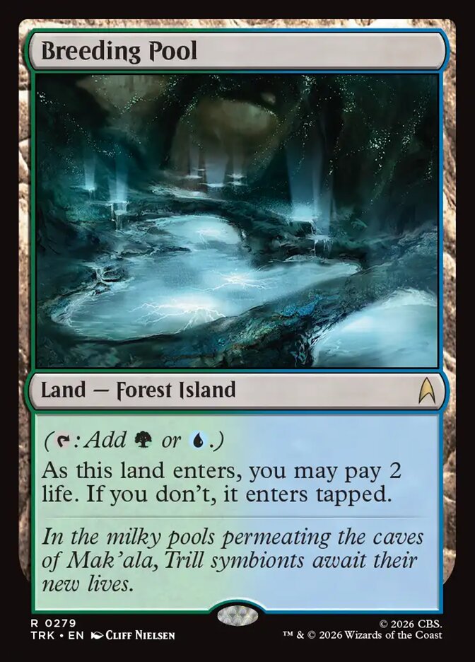 Charco da Procriação / Breeding Pool - Magic: The Gathering - MoxLand