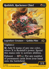 Faísca, Chefe dos Fogueteiros / Redshift, Rocketeer Chief - Magic: The Gathering - MoxLand