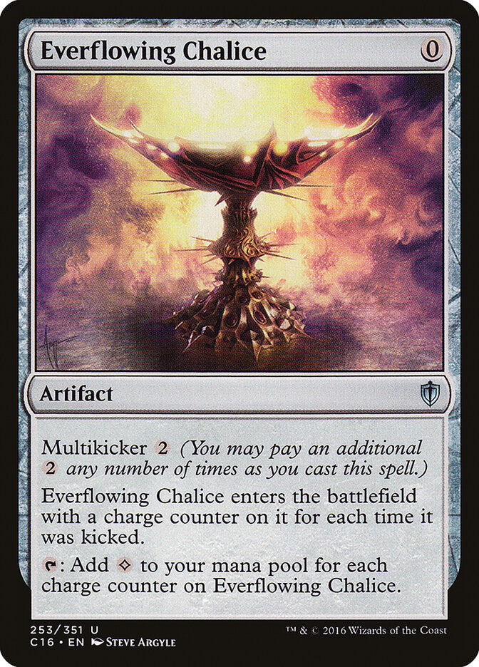 Cálice do Fluxo Perene / Everflowing Chalice - Magic: The Gathering - MoxLand