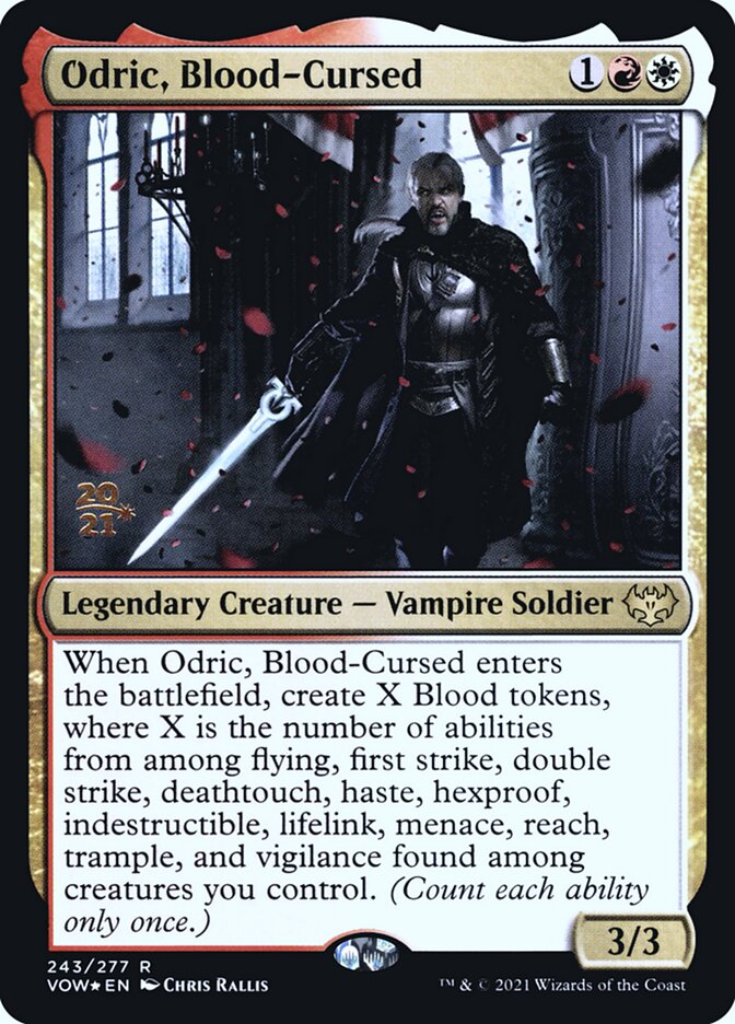 Odric, Amaldiçoado pelo Sangue / Odric, Blood-Cursed - Magic: The Gathering - MoxLand