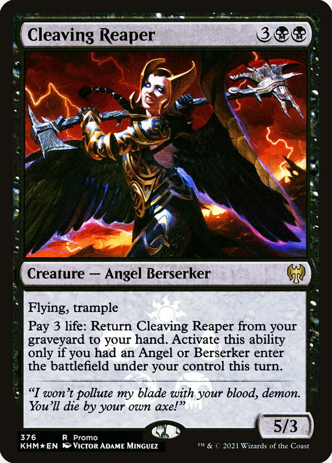 Ceifadora Carniceira / Cleaving Reaper - Magic: The Gathering - MoxLand