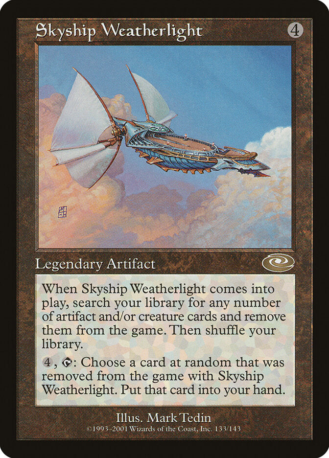 Nau Voadora Bons Ventos / Skyship Weatherlight - Magic: The Gathering - MoxLand