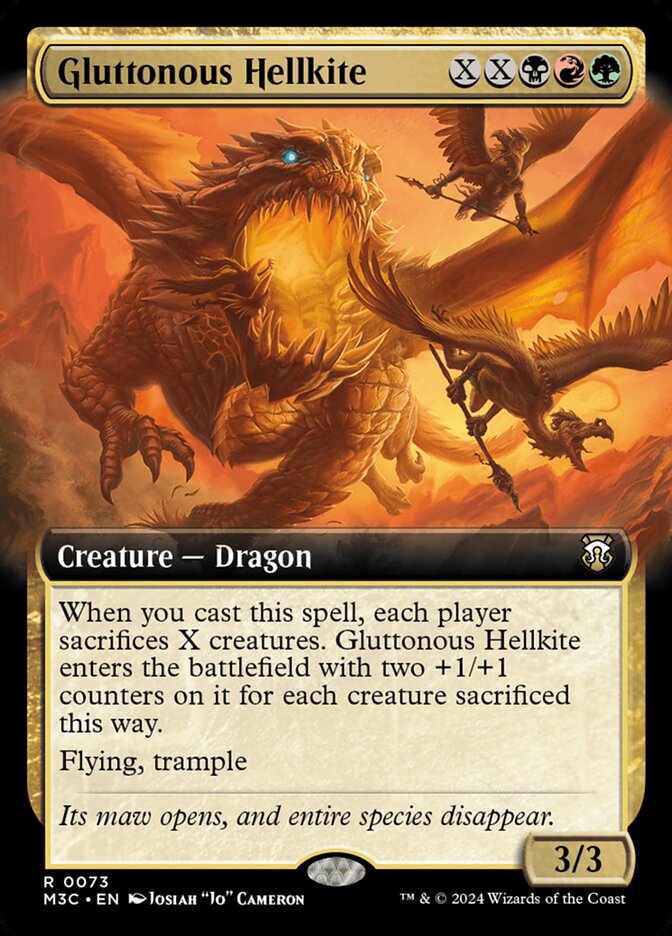 Gluttonous Hellkite - Magic: The Gathering - MoxLand