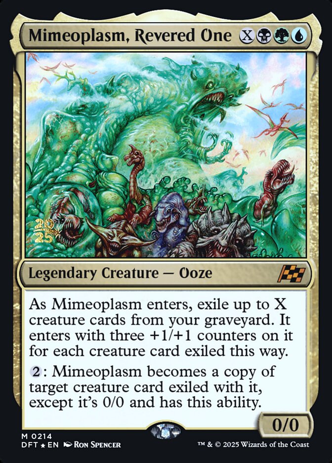 Mimeoplasm, Revered One - Magic: The Gathering - MoxLand
