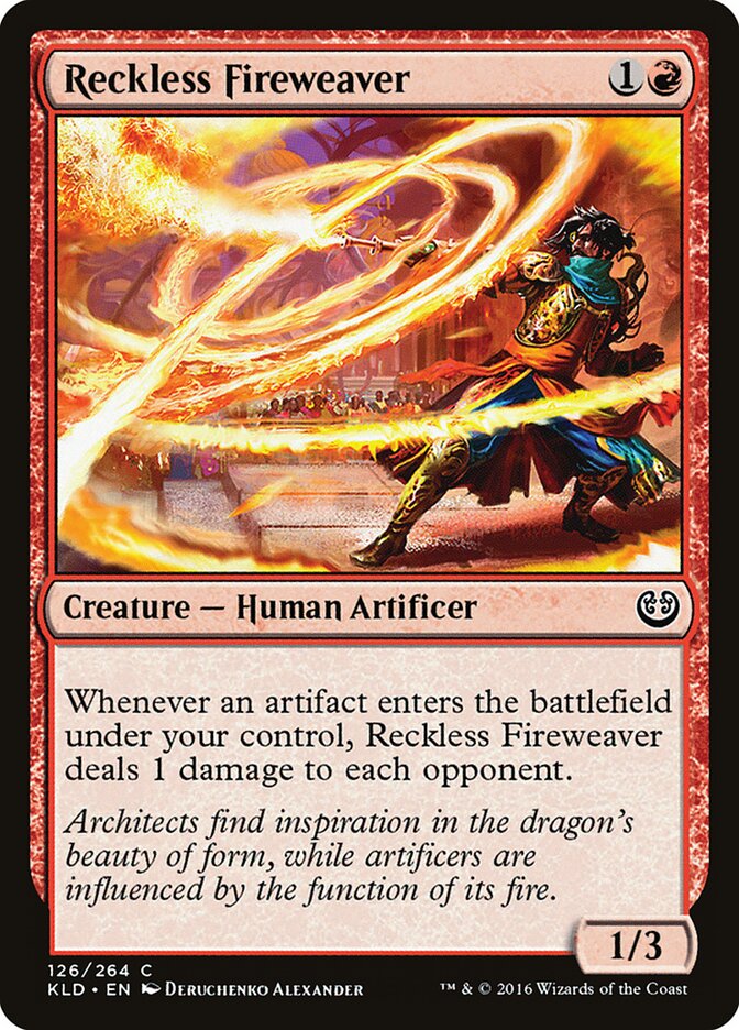Flamitecelão Temerário / Reckless Fireweaver - Magic: The Gathering - MoxLand