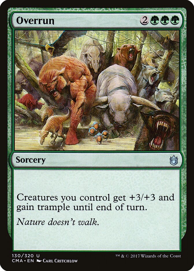 Ultrapassar / Overrun - Magic: The Gathering - MoxLand