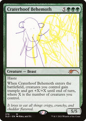 Behemoth Craterópode / Craterhoof Behemoth - Magic: The Gathering - MoxLand
