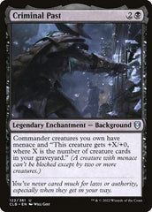 Passado Criminoso / Criminal Past - Magic: The Gathering - MoxLand